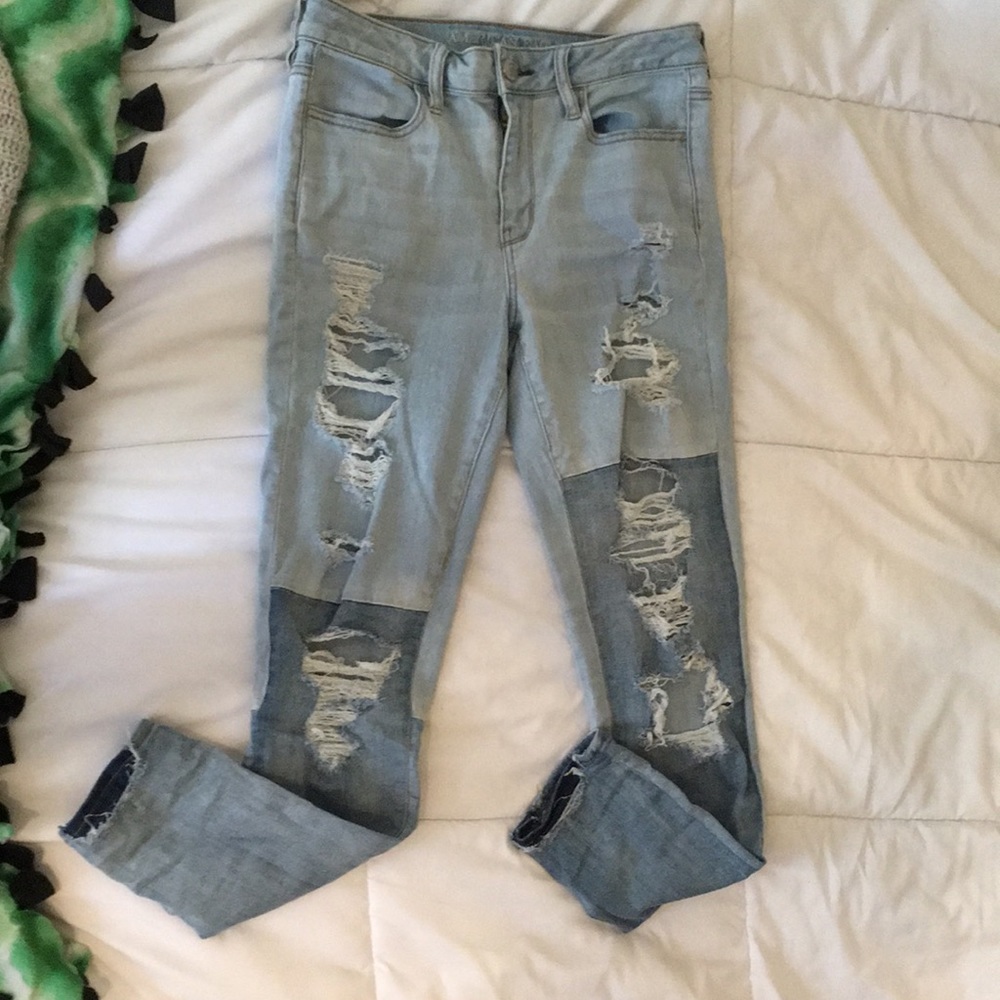 American eagle super stretch skinny jeans